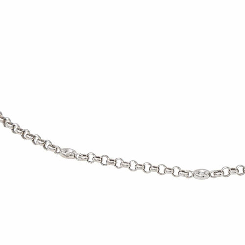 Collier Collier Or blanc Diamant 58 Facettes 3629486CN