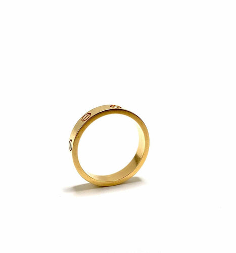Bague 56 Cartier - Bague Love petit modèle en or 18k et diamant 58 Facettes