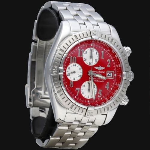 Montre Breitling Montre Chronomat Evolution Chronograph 58 Facettes MT43263