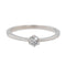 Bague 51 Bague Solitaire Or blanc Diamant 58 Facettes 2845473CN