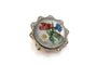 Broche Broche en or avec quartz et motif de fleurs sauvages 58 Facettes 9358V
