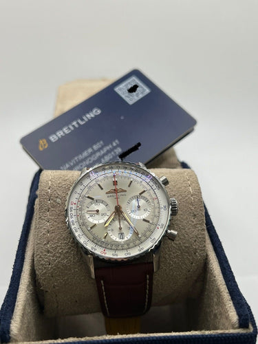 Montre Breitling Navitimer 1 B01 Chronograph AB0139211G1P1 58 Facettes