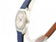 Montre vintage montre HERMES espace es2.210 quartz 33 mm acier cuir +pochon blue 58 Facettes 270283