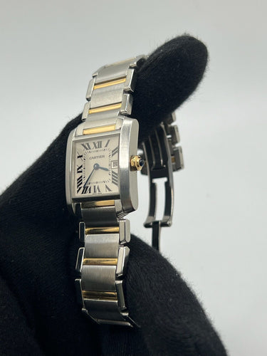 Montre Cartier - Montre Tank Française 58 Facettes