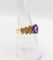 Bague 52 Bague jonc vintage en or 18k tanzanite 1,10 ct et diamants 58 Facettes B01020