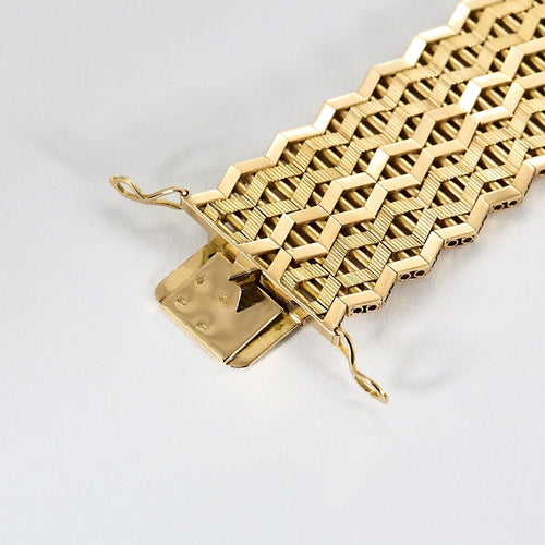 Bracelet Bracelet en Or jaune 18k 58 Facettes FON2151