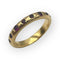 Bague 56 Bague anneau or jaune, rubis 58 Facettes 149061851