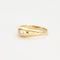 Bague 51 Bague Jonc Anglais Diamant Or Jaune 58 Facettes