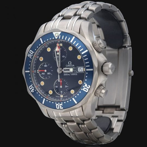 Montre Omega Montre Seamaster Diver 300M Chronograph Titan 58 Facettes MT40526