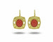 Boucles d'oreilles Boucles d'oreilles en or jaune et corail 58 Facettes 7480