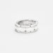 Bague 56 CHANEL - Bague Ultra en or blanc, céramique blanche et diamants 58 Facettes