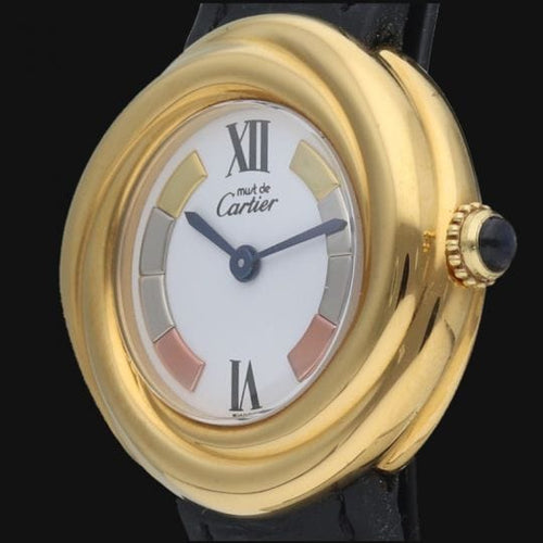Montre Cartier Montre Must De Cartier Vermeil 58 Facettes MT39186
