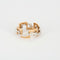 Bague 52 MELLERIO - Graphic - Bague or rose et blanc 58 Facettes J1WP463-0052