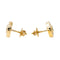 Boucles d'oreilles Boucles d'oreilles Puces Or jaune Emeraude, Diamant 58 Facettes 3792680RV