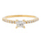 Bague 53 Bague Solitaire Or jaune Diamant 58 Facettes 578721RV