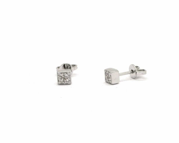 Boucles d'oreilles Boucles d'oreilles Light Point serties de diamants de 0,16 ct 58 Facettes 7011