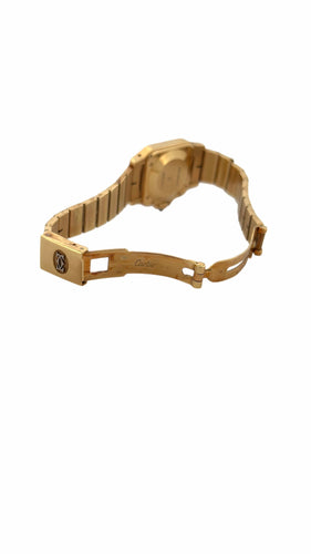 Montre Montre femme Cartier Santos en or 58 Facettes