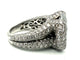 Bague 52 CHOPARD. Bague "Joaillerie" en or blanc 18K, diamants et chrome 58 Facettes
