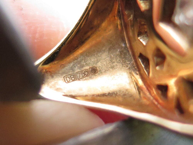 Bague 52 bague DE BEERS talisman t52 or jaune 18k 31 diamants 1.19ct 58 Facettes 268631