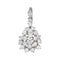 Pendentif Pendentif Or blanc Diamant 58 Facettes 4776442CN
