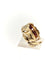 Bague 56 BUCCELLATI - Bague deux ors motif feuilles de chêne 58 Facettes M9292