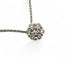 18-carat white gold necklace with diamond pendant Daisy 