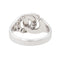 Bague 57 Dinh Van Bague Menottes Or blanc Diamant 58 Facettes 3616727RV
