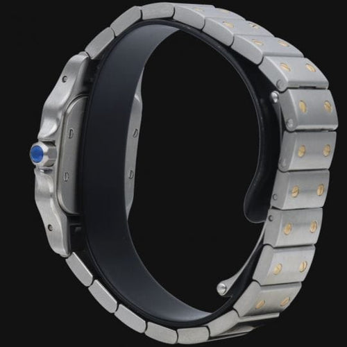 Montre Cartier Montre Santos De Cartier Galbee Pm 58 Facettes MT42394