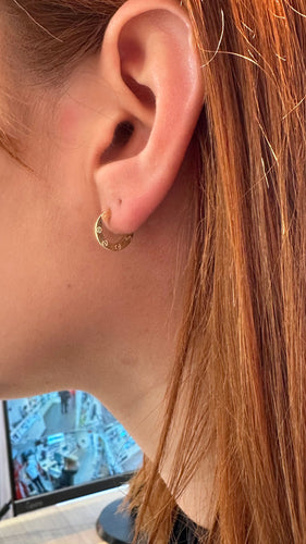 Boucles d'oreilles CARTIER - Mono Boucle Love Or 58 Facettes 096332231317