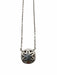 Collier Collier or blanc et diamants 0,67 ct 58 Facettes 00007401