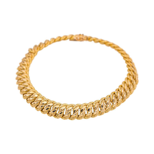 Bracelet Bracelet Maille américaine Or rose 58 Facettes 4798566RV