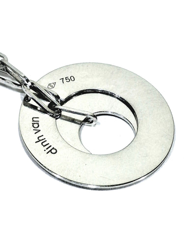 Dinh Van - Ketting "Doelwit" Witgoud 