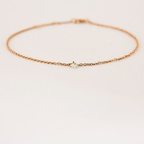 Bracelet BRACELET OU DIAMANT ROSE 0,10ct 58 Facettes M8927