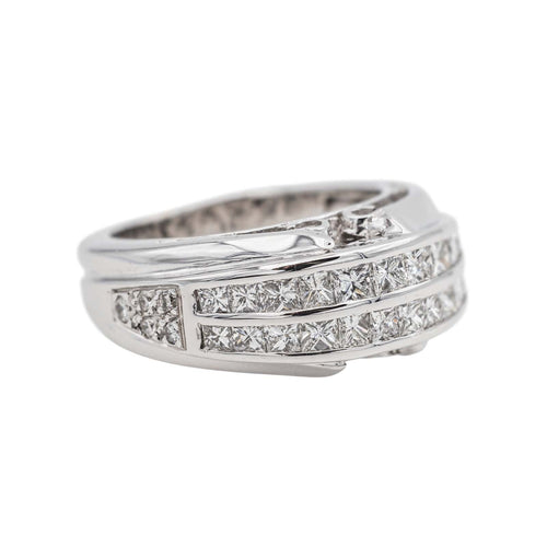 Bague 51 Bague Or blanc Diamant 58 Facettes 3389100CN