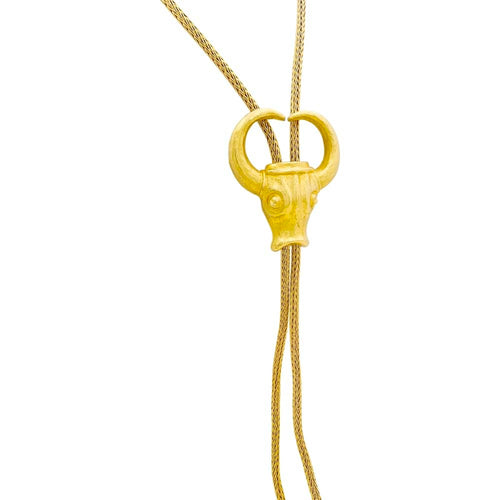 Collier Collier LALAOUNIS, « Taureau », or jaune. 58 Facettes 34905