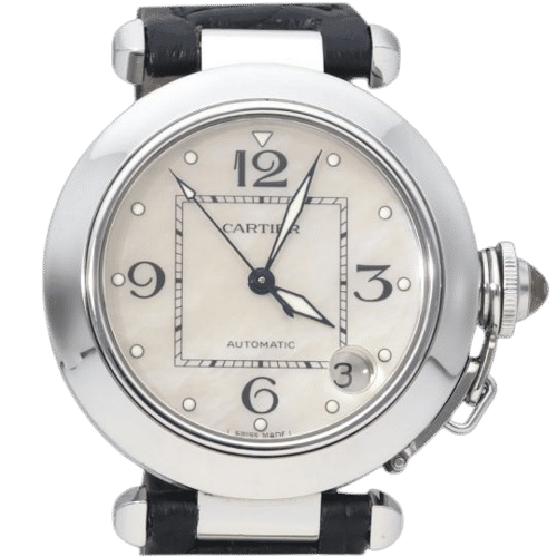 Montre Cartier Montre Pasha C 35Mm Nacre Automatique 58 Facettes MT44405