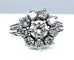 Bague 49.0 Bague marguerite en or blanc 18 carats en diamants 58 Facettes AB259