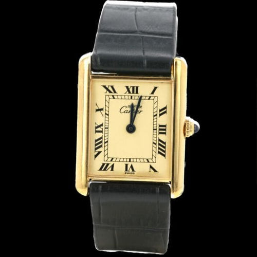 Montre Cartier Montre Tank Vermeil 58 Facettes MT43315