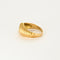 Bague 59.5 Bague coeur or jaune et diamants 58 Facettes SOR10522