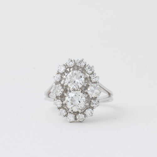 Bague Bague diamants 58 Facettes