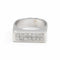 Bague 54 Bague Or blanc Diamant 58 Facettes 1908055CN