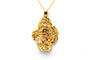 Pendentif Demaret - Pendentif années 70 en or jaune 18 carats et diamants 58 Facettes 22897