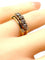 Bague 46 Bague en or jaune et 5 diamants 58 Facettes AB559