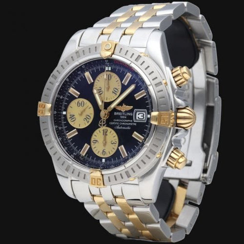 Montre Montre chronographe Breitling Chronomat Evolution 58 Facettes MT42121