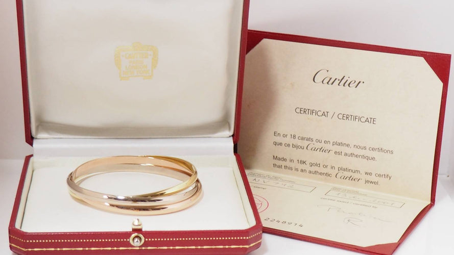 Bracelet Bracelet Cartier trois ors modèle Trinity 58 Facettes 31245