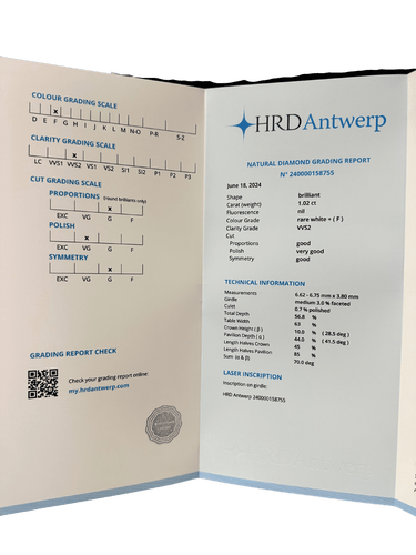 Bague 53 Bague or blanc avec un diamant 58 Facettes 1.0000143/1