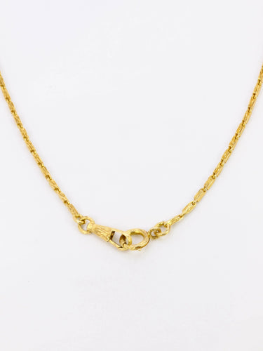 Collier Collier chaine vintage or brossé 58 Facettes 510