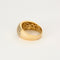 Bague 58 Bague jonc or jaune et diamants 58 Facettes CAL2271