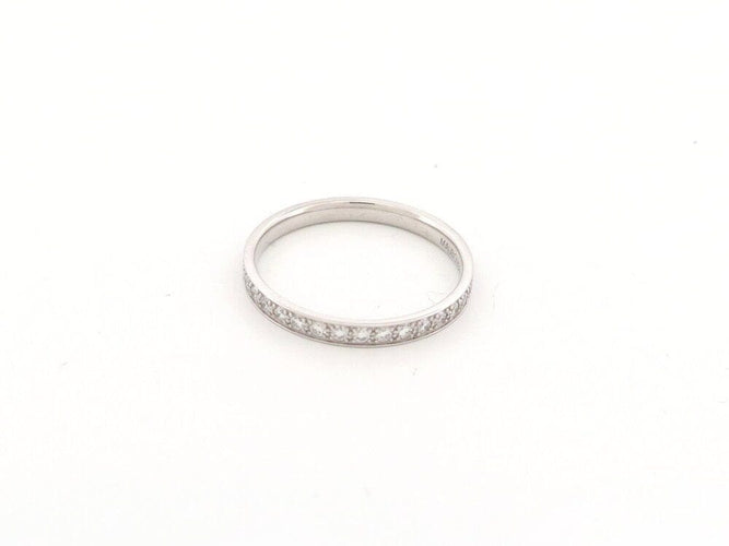 Bague 55 bague MAUBOUSSIN alliance parce que je l'aime en or blanc diamants 58 Facettes 263993