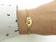 Bracelet bracelet DINH VAN menottes r10 or jaune 58 Facettes 259277